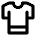 T Shirt SVG Icon